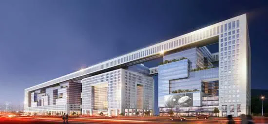 中建三局总部大楼项目现场